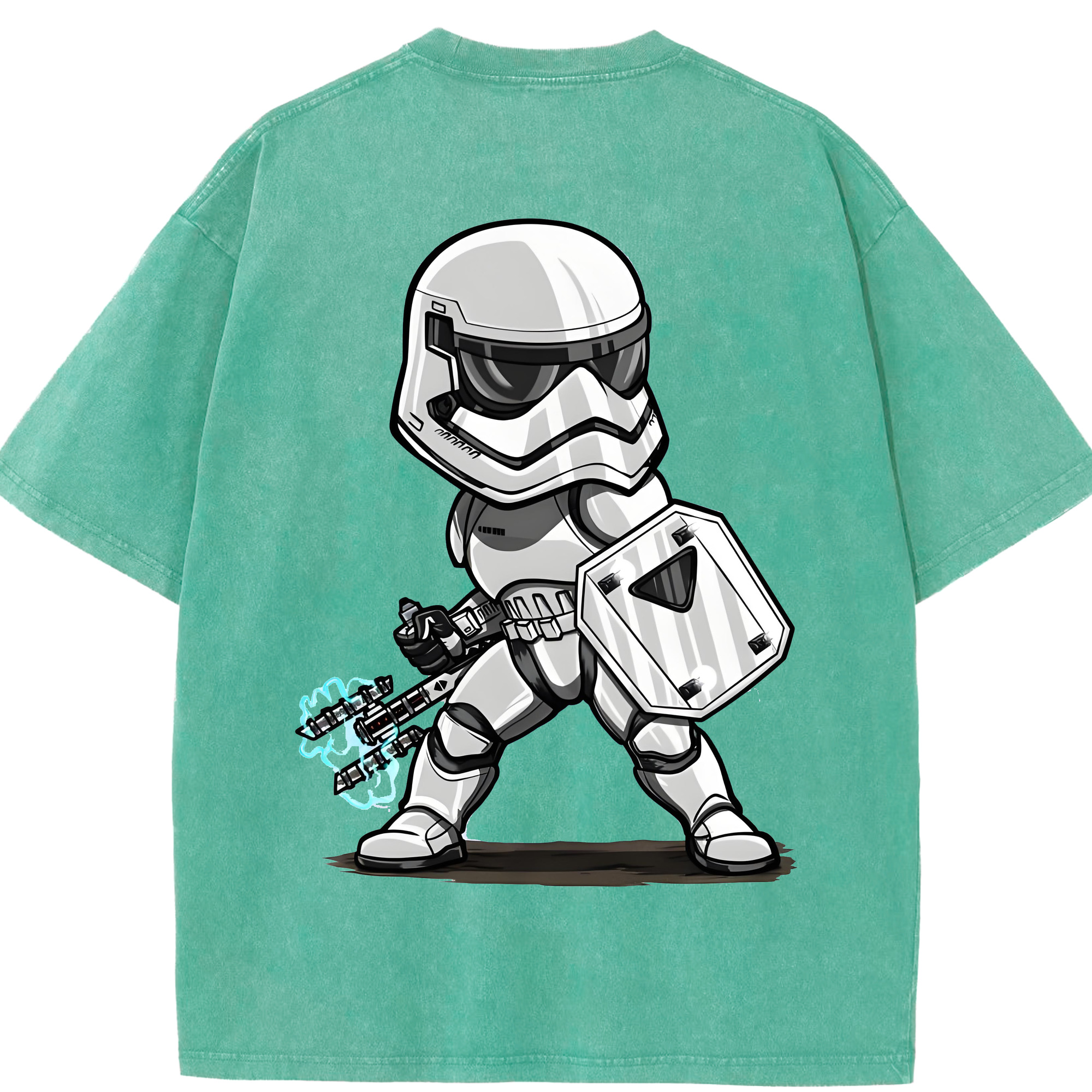 （画像用） スター・ウォーズ Star Wars 綿100% ヴィンテージ風 半袖Tシャツ（背面プリント）